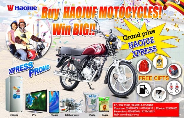 Buy Haojue Motorcycles! Win Big