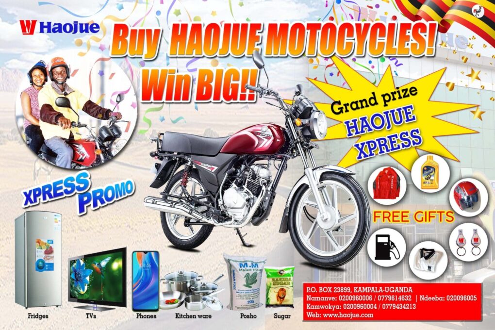 Buy Haojue Motorcycles! Win Big